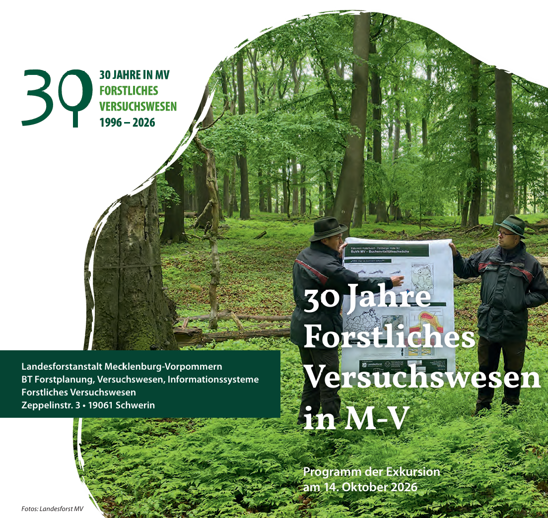 30 Jahre Forstliches Versuchswesen in Mecklenburg-Vorpommern